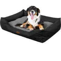 TexCorp Lit pour chien "Puffy" - XL : 92x73 cm | Lit pour chien, Canapé pour chien, Corbeille pour chien, Matelas pour chien, Canapé pour chien | Doggy