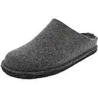 Iesse Schuh Haflinger Pantoufles pour hommes Flair Soft 311010, Taille:41 EU, Couleur:Gris