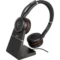 Jabra Evolve 75 SE UC Casque Stéréo de Bureau + Station de Charge