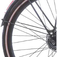 Cortina Bearing Co. Cortina Fender Rod rear 28 Mozzo black brown