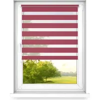 Time4blinds , Mini store, sans perçage, côté gauche, 1100x1200mm, Rouge
