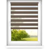 Time4blinds , Mini store, sans perçage, côté Droite, 1100x1900mm, Noix