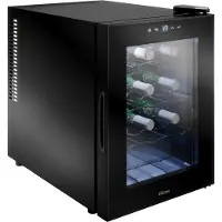 Tristar Cave à vin WR-7511 Refroidisseur de boissons Grand Saigneé pour jusqu'à 12 bouteilles, silencieux