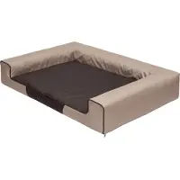 Stanis³aw Jurga Lit pour chien Panier pour chien Canapé pour chien Matelas pour chien Oreiller pour chien Repos pour chien Niche pour chien Coin couchage pour chien "VICTORIA" 100X66 cm