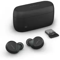 Jabra Evolve2 Buds Uc Usb-a With Wireless Charging Base Wireless Earphones Noir