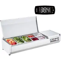 Vevor Saladette Réfrigérée à Poser 150 W