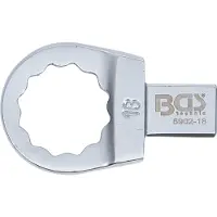 Bgs Clé annulaire 18 mm Empreinte 9 x 12 mm (18 mm)