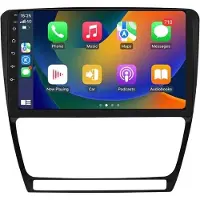 Happiq Autoradio avec Bluetooth et CarPlay pour BMW Série 5 E39, E53, X5 et M5 (1995-2003) – Compatible avec Apple et Android – Système stéréo avec système de navigation – 2 Go de RAM, 64 Go de mémoire