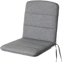Hobbygarden Coussin pour chaise de jardin "Alba" (50×48/50×54 cm) - 6 cm d'épaisseur ( Sitzkissen, Sitzpolster, Gartenmöbel Kissen, pour chaises ou chaises longues ) |