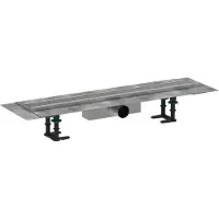 Hansgrohe HG Caniveau de douche RainDrain Compact kit complet 700mm (700 mm)