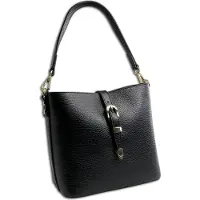 Toscanto Femme Sac à bandoulière en cuir noir OTTM812US