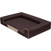 Stanis³aw Jurga Lit pour chien Panier pour chien Canapé pour chien Matelas pour chien Oreiller pour chien Repos pour chien Niche pour chien Coin couchage pour chien "VICTORIA" 100X66 cm