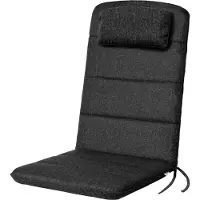 Hobbygarden Coussin pour chaise à haut dossier "Antonia" (50×48×73 cm) - 6 cm d'épaisseur | Coussin pour siège, coussin pour siège, coussin pour meubles de jardin |