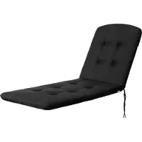 Hobbygarden Matelas pour chaise longue "Beatriz" 185x60x6 cm | Bain de soleil, Coussin pour siège, Coussin pour meubles de jardin |