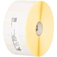 Zebra 880170-076 - (76 mm x 102 mm) 4 rouleaux - Noir sur blanc - Étiquette