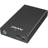 CoreParts - Speichergehäuse - 3.5" (8,9 cm) - SATA 6Gb/s - USB3.0 - Schwarz (K3568)