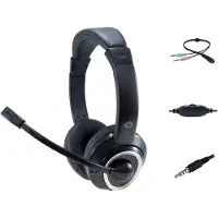 Conceptronic POLONA02BA écouteur/casque Avec fil Arceau Jouer Noir