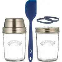 Kilner Kit de fabrication de pain au levain , 350 ml, transparent