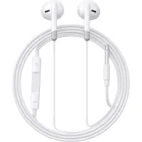 JOYROOM Casque intra-auriculaire filaire Jr-Ew01, (Blanc)