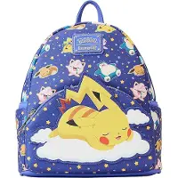 Loungefly Pikachu - Pokemon : Mini sac à dos Pikachu endormi et ses amis