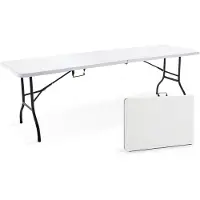 Oviala Lot de 10 tables pliantes 244 cm - REKKEM