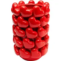 Kare Vase Hearts 33cm