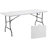 Oviala Lot de 20 tables pliantes 180 x 70 x 74 cm -