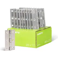 Alberts 851965 Scharnier smal rvs 82 x 44 mm set van 20
