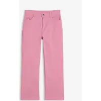 Bonprix Pantalon twill cropped en coton extensible