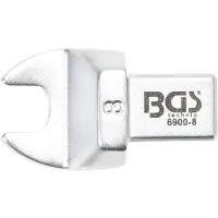Bgs Clé à fourche 8 mm Logement 9 x 12 mm - 6900-8