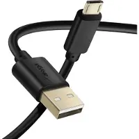 Akyga , Câble USB / Micro-USB 1.8m de charge et de synchronisation, Noir