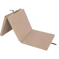 Hobbygarden Matelas pliant Ben - 180×65×6 cm, pliable, lit d'hôte & tapis de gymnastique, housse Aloba, facile d'entretien & léger