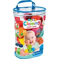 Teknikproffset Baby Soft Clemmy Blocks avec sac de rangement - 20 pcs.