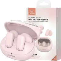 Usams Casque Bluetooth 5.3 Tws Td Series Wireless Pink/Pink Bhutd03 (Td22)