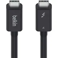 Belkin INZ003BT1MBK Câble Thunderbolt 1 m 40 Gbit/s Noir