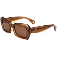 Lanvin LNV662S Transparent ambre 54/19/140 Lunettes de soleil pour femmes