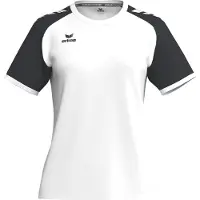 Erima Wings Maillot Manches Courtes Blanc/noir - 36