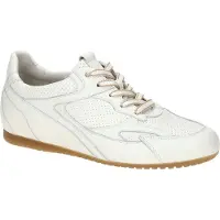 Gabor chaussures basses à lacets en blanc/blanc combiné, t. 5