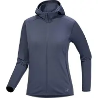 Arc'teryx - Polaire stretch à capuche - Kyanite LT Hoody W Dk Stratus pour Femme - Taille S - Violet