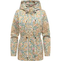Ragwear Veste fonctionnelle 'Eddens' bleu cyan / pueblo / rose / blanc