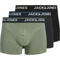 Jack & Jones Boxers JACTIMOTHY SOLID TRUNKS X3 hommes - Multicolore - EU L