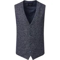 Venti Modern Fit Veste bleu,