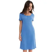 Triumph Chemise de nuit ' Red Label Mix & Match ' bleu