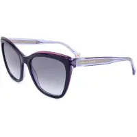 Carolina Herrera HER 0188/S Bleu violet 55/19/145 Lunettes de soleil pour femmes