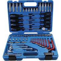 Bgs 7849 Assortiment d'outils profil T & profil E, 6,3 (1/4) + 12,5 (1/2), 84 pcs.