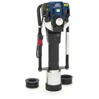 HBM pilonneuse thermique professionnelle, marteau de battage 4 temps 38 cc, 120 mm