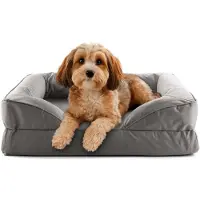 DS Produkte Lit pour chien Lumaland In-& Outdoor S 70x60x9cm gris