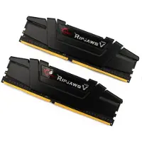 G.Skill Ripjaws V - DDR4 - 16 Go - DIMM 288 broches - 3200 MHz / PC4-25600 - CL16 - 1.35 V - sans tampon - non-ECC - noir classique (F4-3200C16S-16GVK)