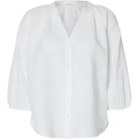 Selected Chemisier 'SLFCleo-Alberta' blanc
