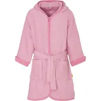 Playshoes Peignoir 'Einhorn' jaune chiné / rose